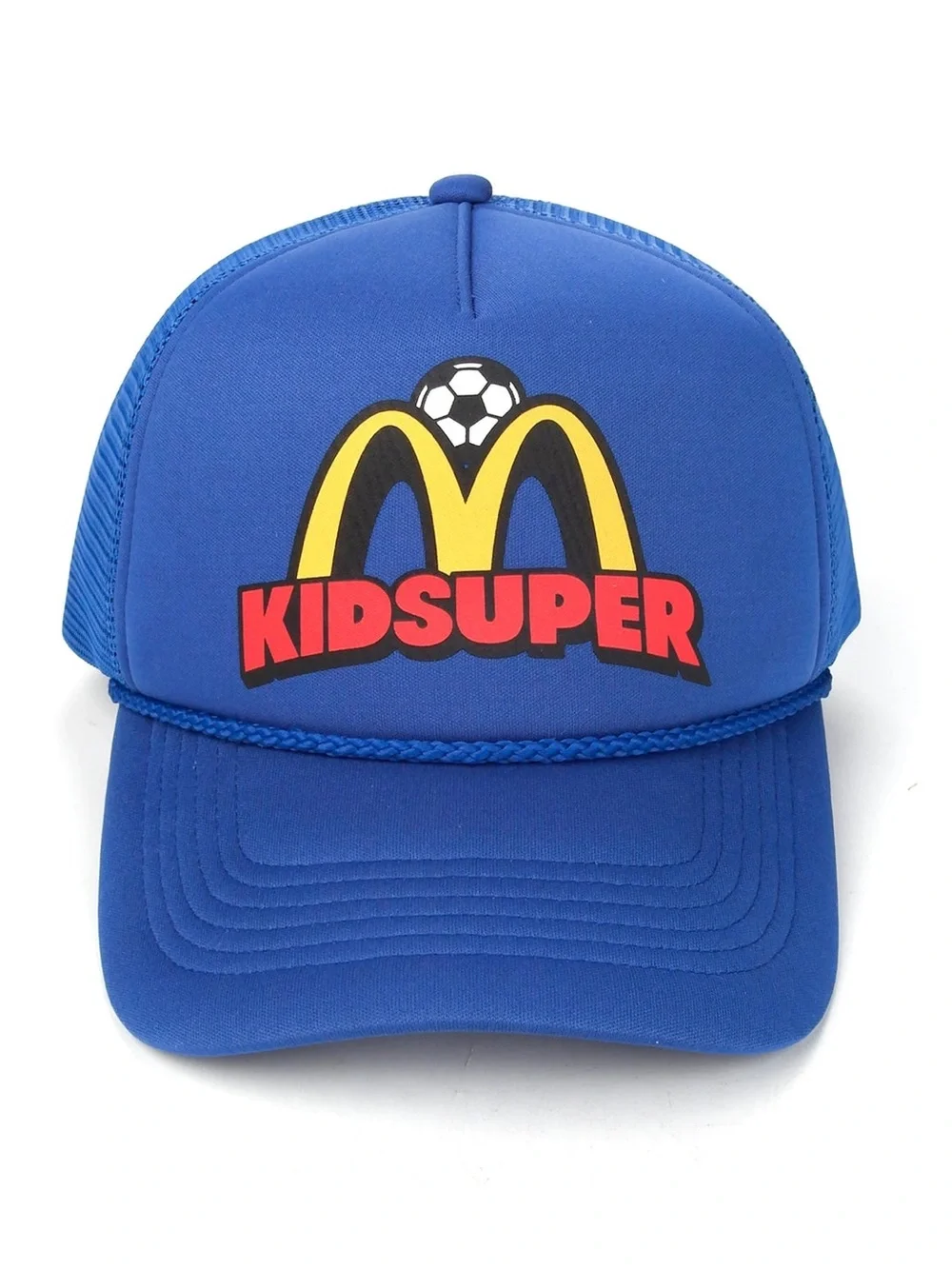 KidSuper x McDonald’s Trucker Hat with Soccer Graphic